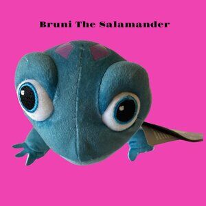 Disney's Bruni The Salamander Stuff Plush Toy NWT